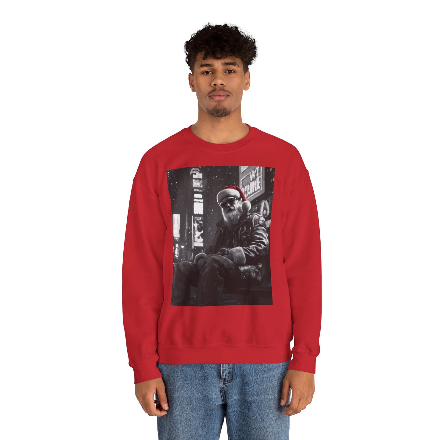 Cool Santa in New York City Sweatshirt