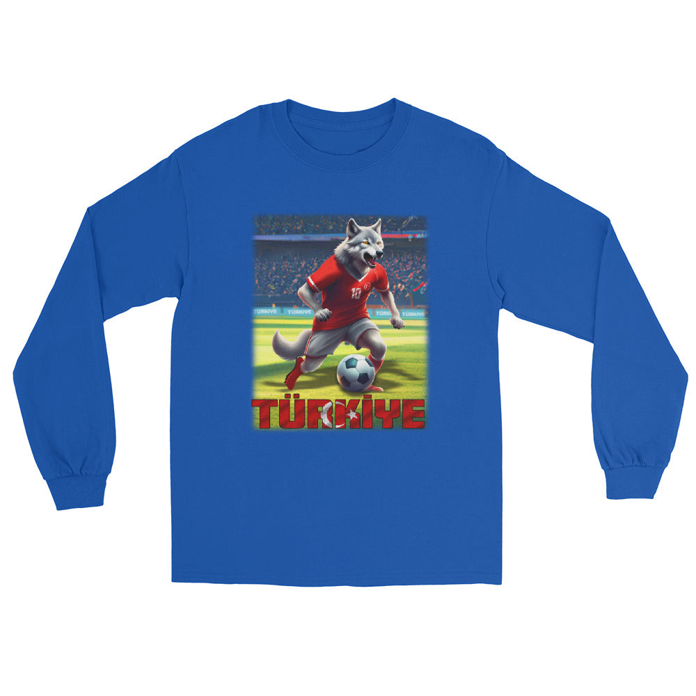 Türkei EM Fußball Trikot Alternative Unisex Langarmshirt