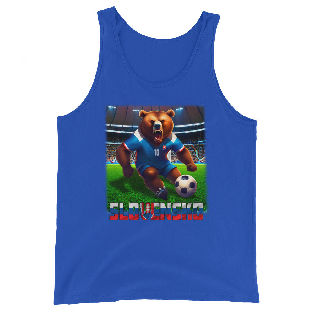 Slowakei EM Fußball Trikot Alternative Klassisches Unisex-Tank-Top
