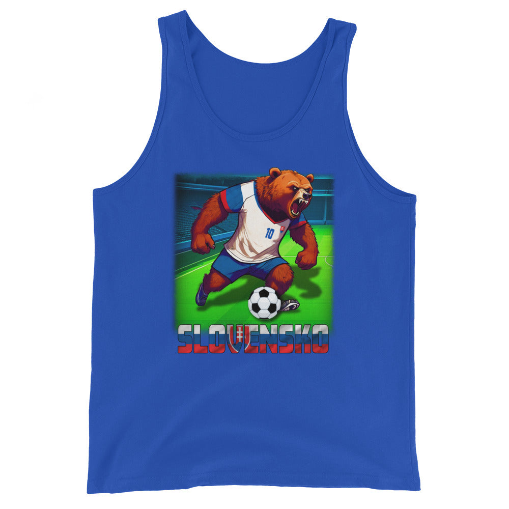 Slowakei EM Fußball Trikot Alternative Klassisches Unisex-Tank-Top