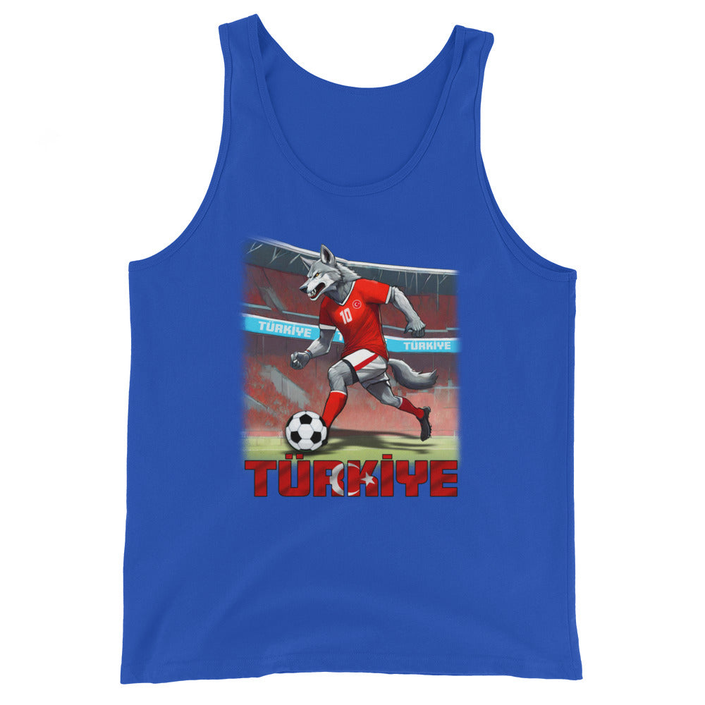 Türkei EM Fußball Trikot Alternative Klassisches Unisex-Tank-Top
