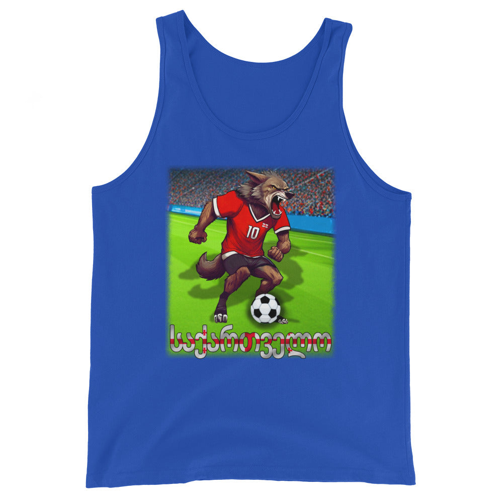 Georgien EM Fußball Trikot Alternative Klassisches Unisex-Tank-Top