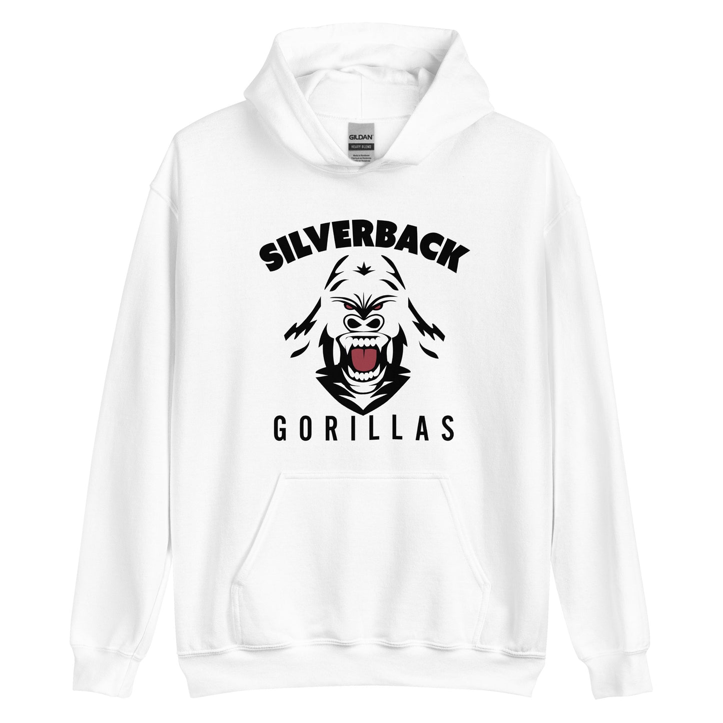 Unisex-Kapuzenpullover "Silverback Gorillas"