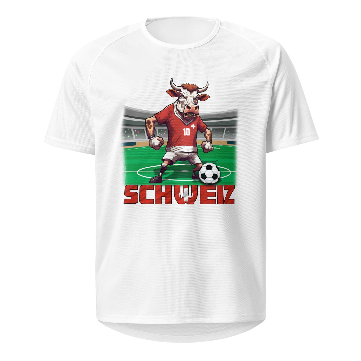 Schweiz EM Fußball Triko Unisex Sport-Trikot