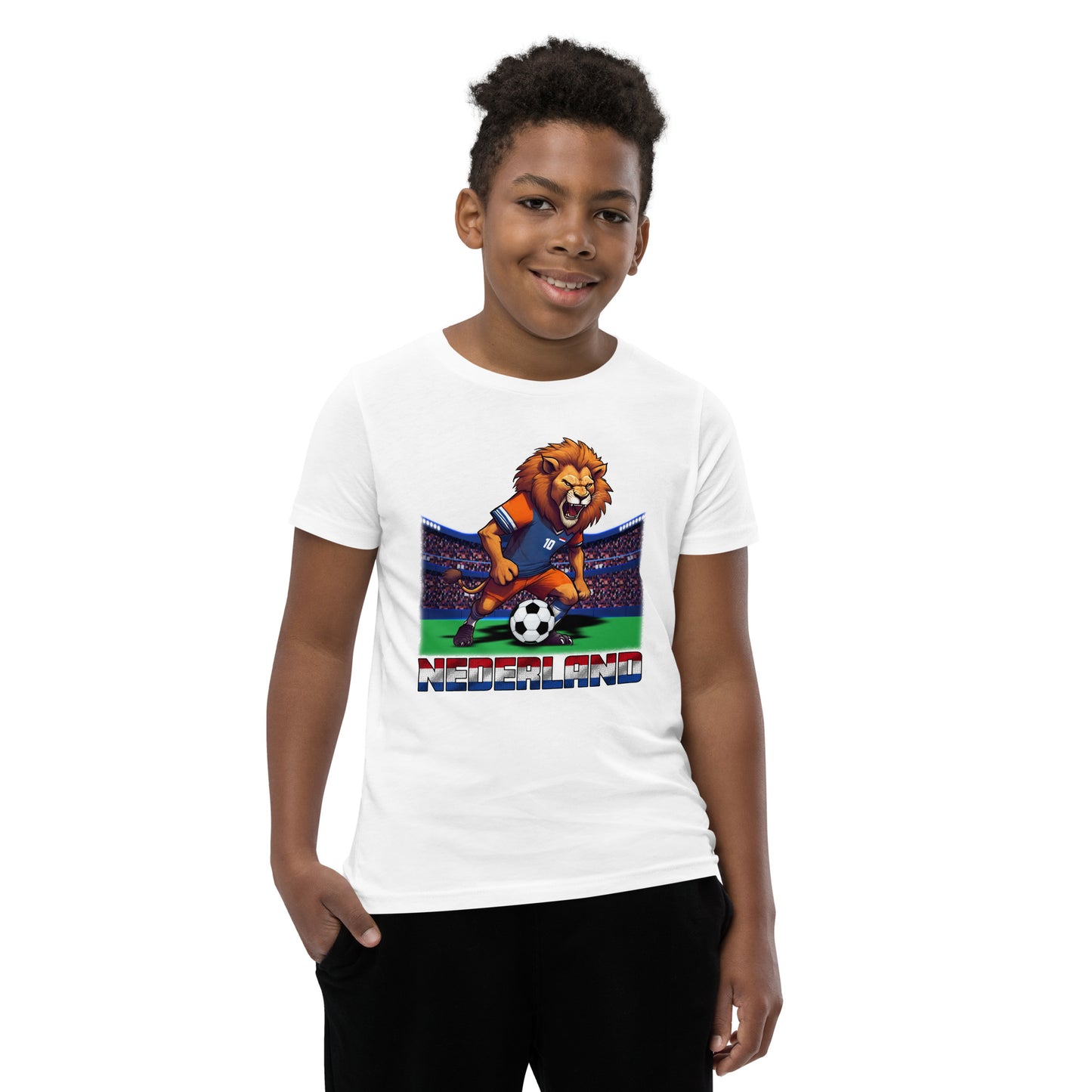 Niederlande EM Fußball Trikot Alternative Kurzärmeliges T-Shirt für Kinder