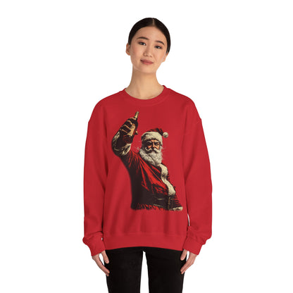 Santa with Whisky Sweatshirt