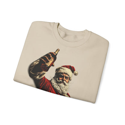 Santa with Whisky Sweatshirt