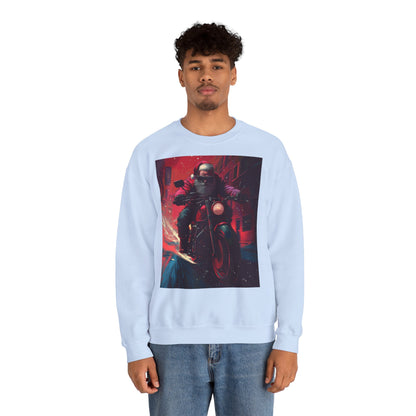 Santa Claus Motorcycle Sweatshirt