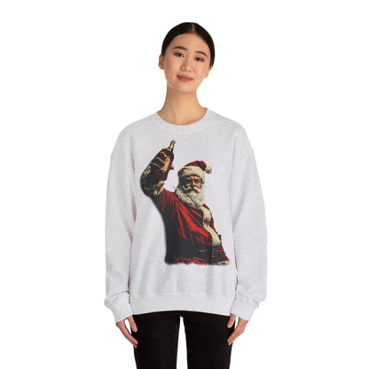 Santa with Whisky Sweatshirt
