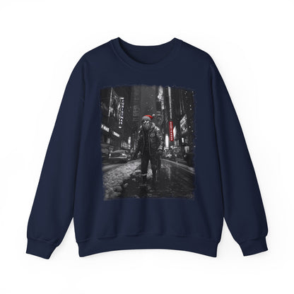 Santa in Big City Sweatshirt