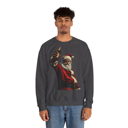 Santa with Whisky Sweatshirt
