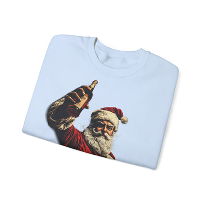 Santa with Whisky Sweatshirt