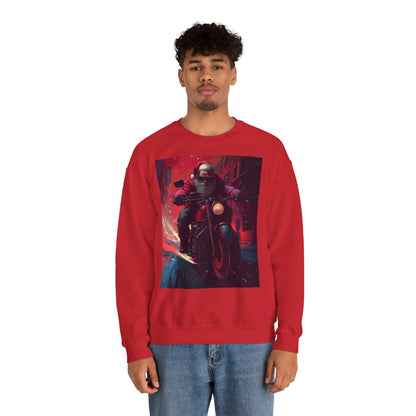 Santa Claus Motorcycle Sweatshirt