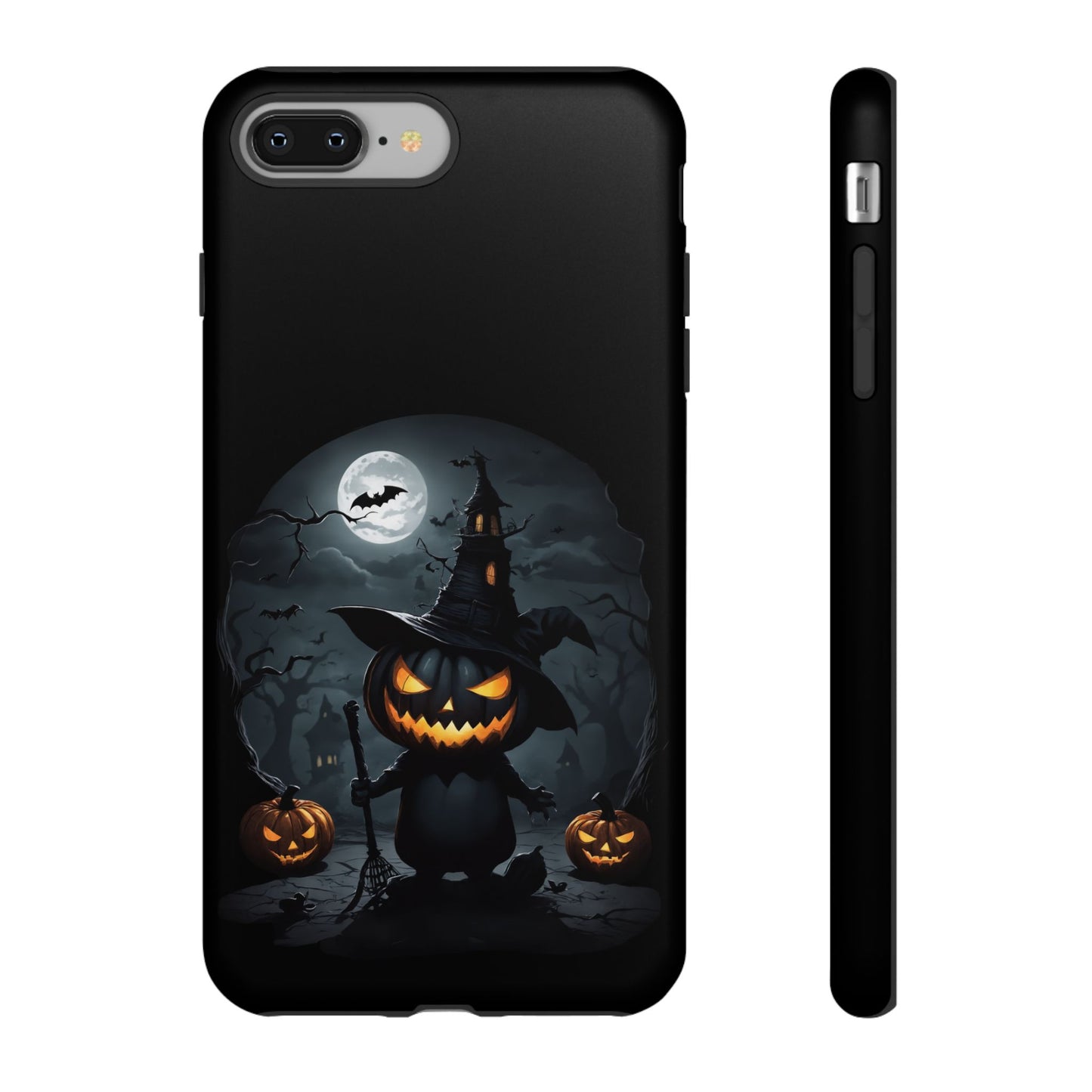 Tough Cases, Halloween Moonnight Pumpkin iPhone Case, Spooky Protective Cover, Scary Samsung Galaxy Case, Creepy Phone Accessory, Haunted