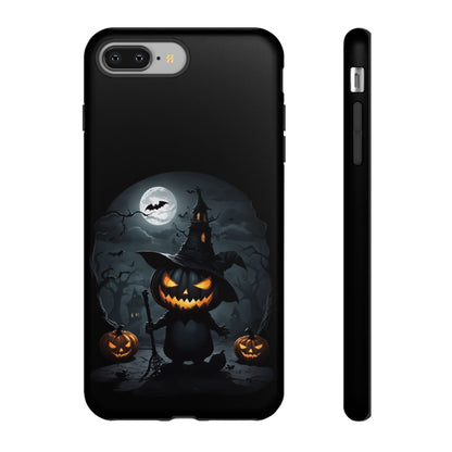 Tough Cases, Halloween Moonnight Pumpkin iPhone Case, Spooky Protective Cover, Scary Samsung Galaxy Case, Creepy Phone Accessory, Haunted