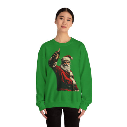 Santa with Whisky Sweatshirt