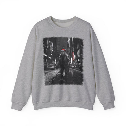 Santa in Big City Sweatshirt