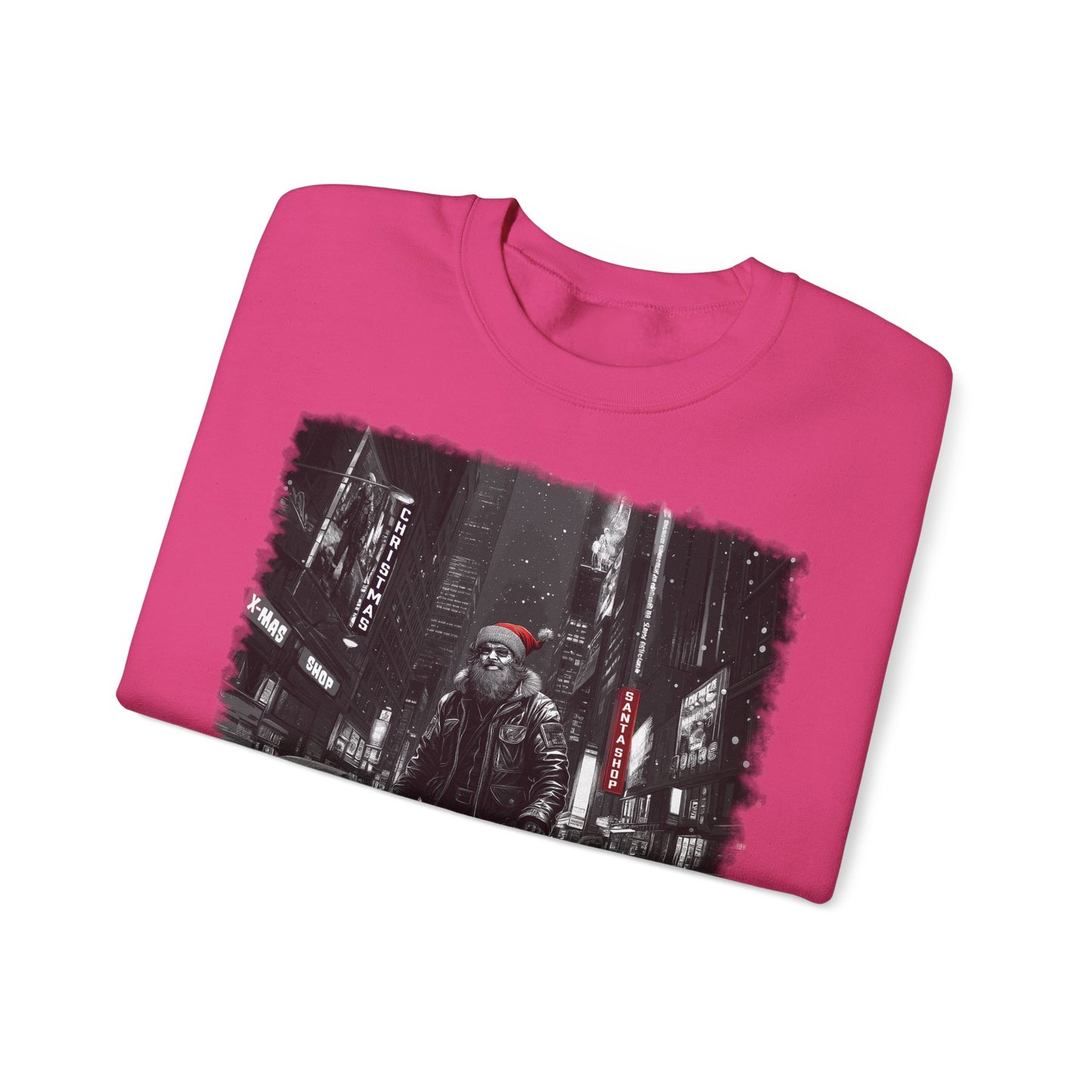 Santa in Big City Sweatshirt