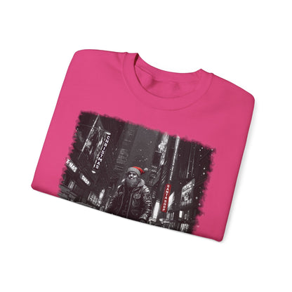 Santa in Big City Sweatshirt