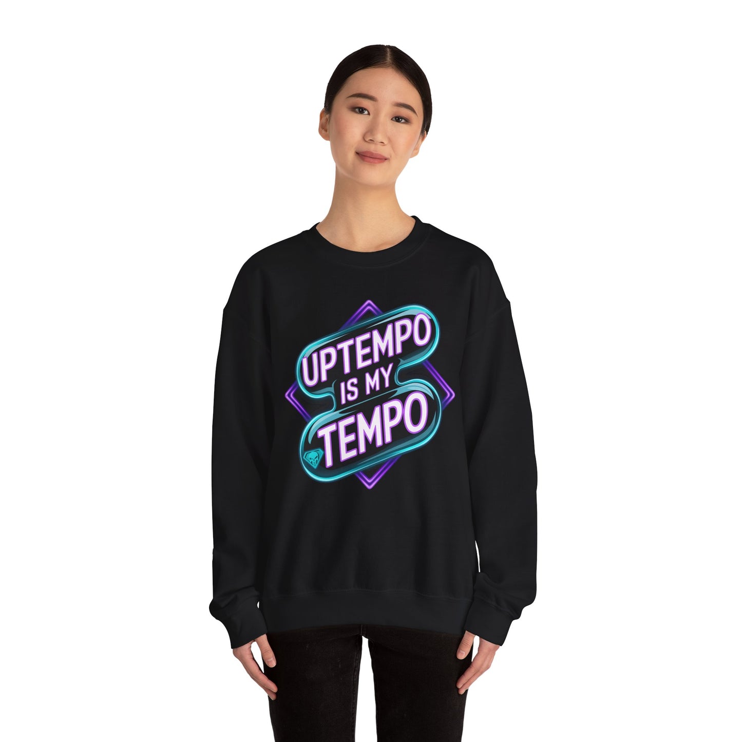 Techno Rave Sweatshirt, Music Festival Jumper, EDM Pullover, Rave Party Apparel, Unisex Crewneck
