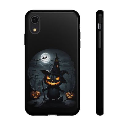 Tough Cases, Halloween Moonnight Pumpkin iPhone Case, Spooky Protective Cover, Scary Samsung Galaxy Case, Creepy Phone Accessory, Haunted
