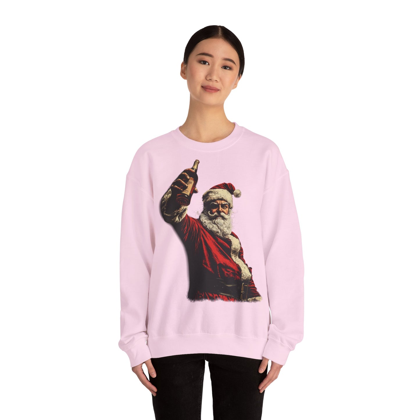 Santa with Whisky Sweatshirt