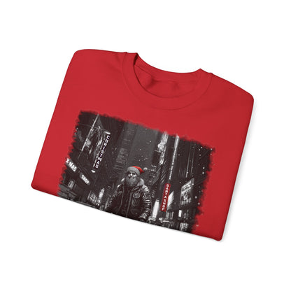 Santa in Big City Sweatshirt