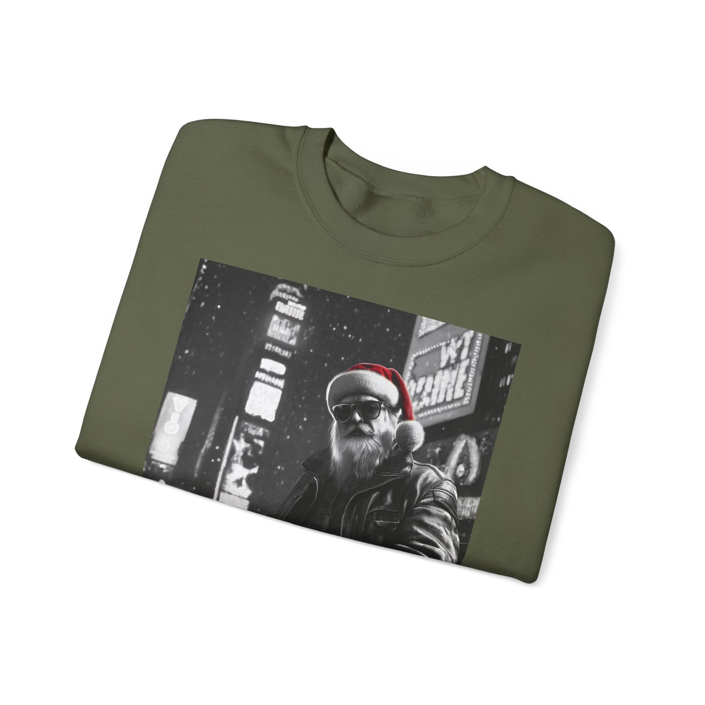 Cool Santa in New York City Sweatshirt