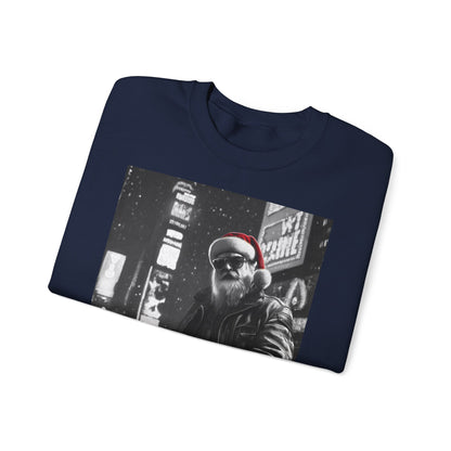 Cool Santa in New York City Sweatshirt