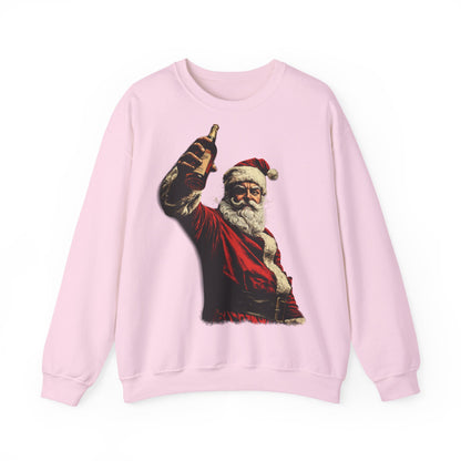 Santa with Whisky Sweatshirt