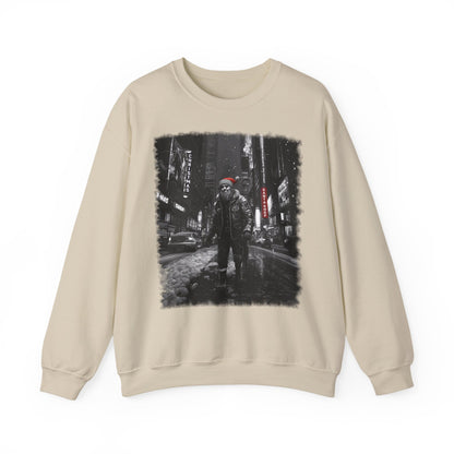 Santa in Big City Sweatshirt