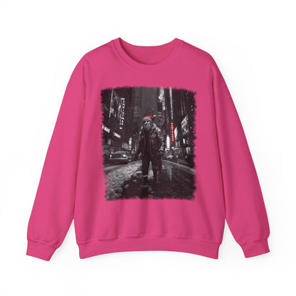 Santa in Big City Sweatshirt