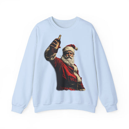 Santa with Whisky Sweatshirt