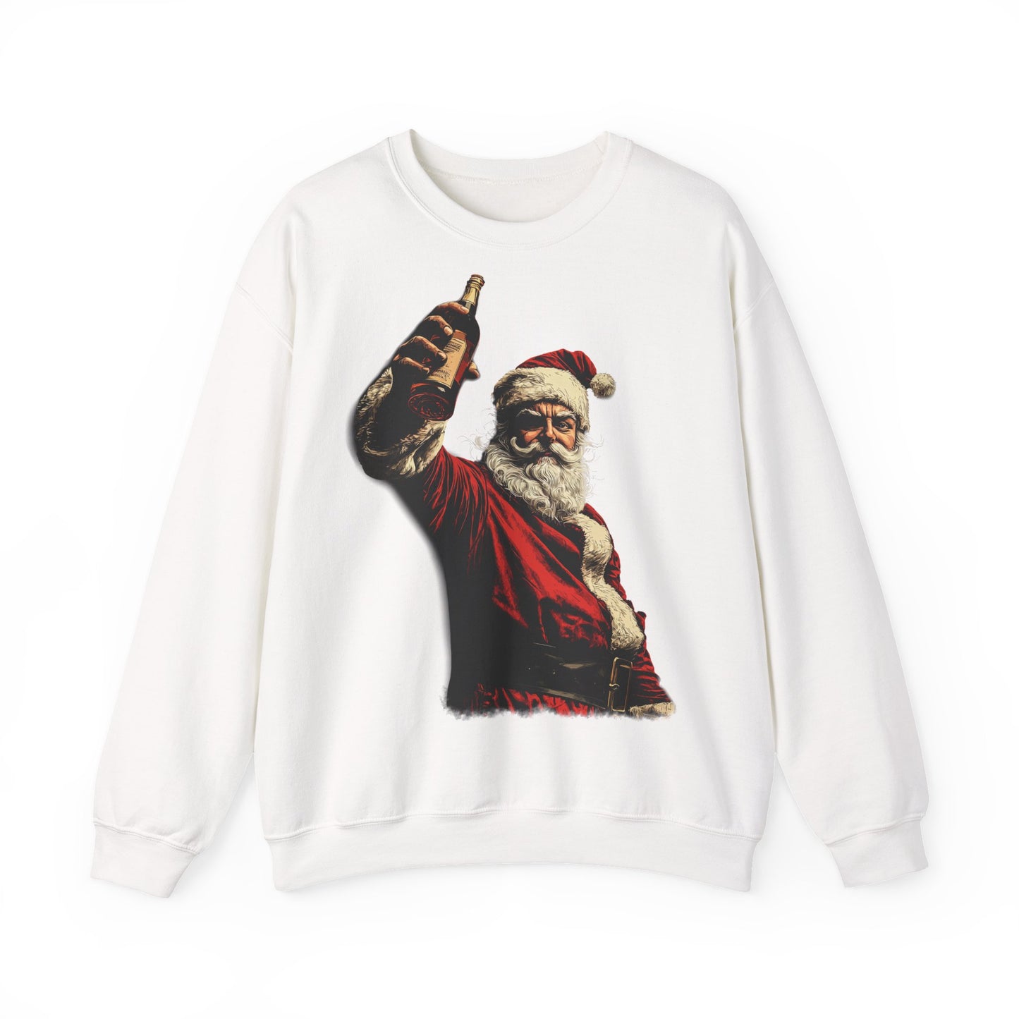 Santa with Whisky Sweatshirt