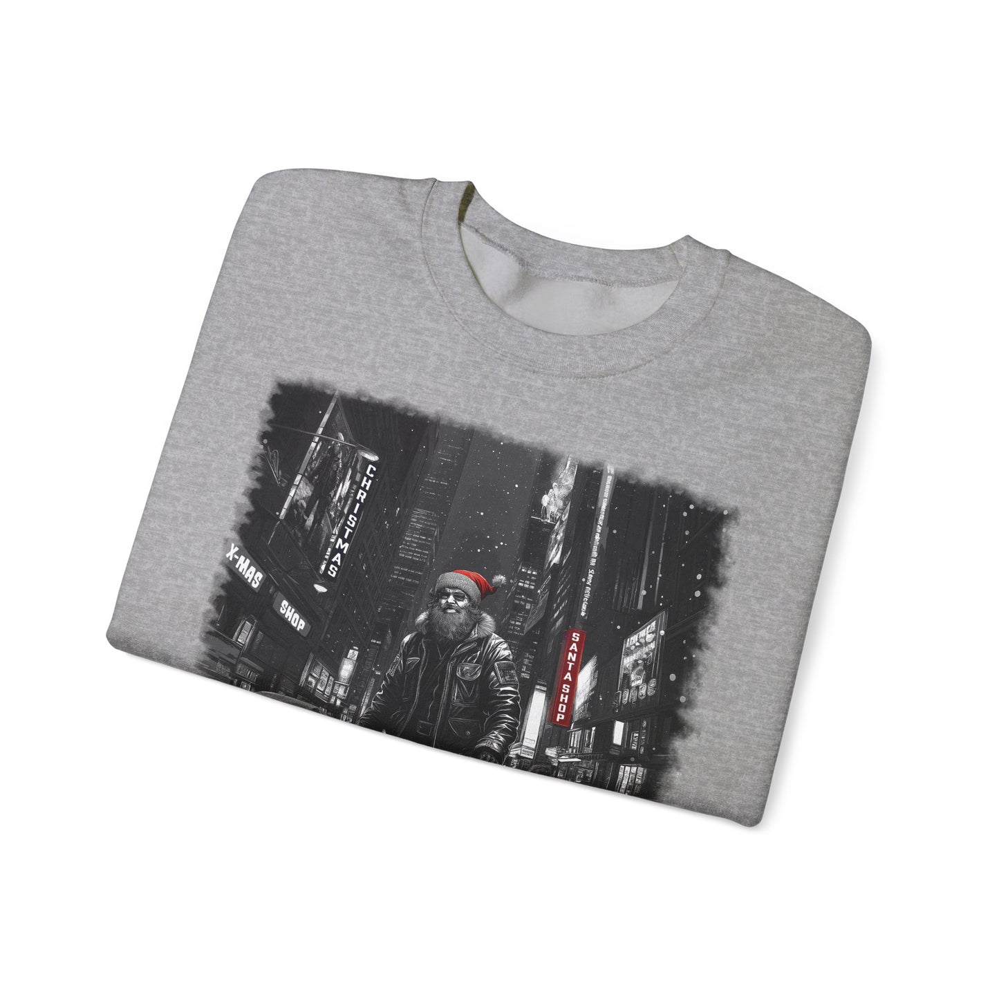 Santa in Big City Sweatshirt