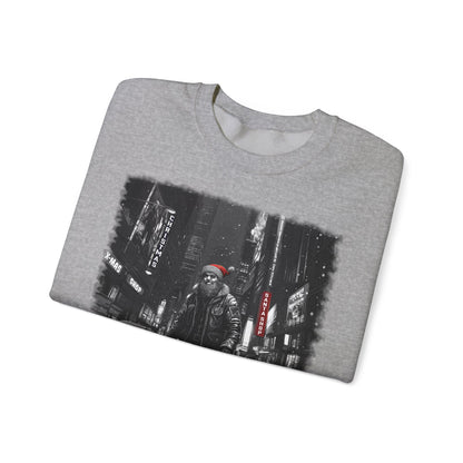 Santa in Big City Sweatshirt
