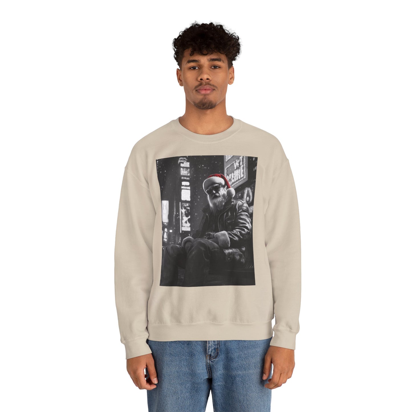 Cool Santa in New York City Sweatshirt