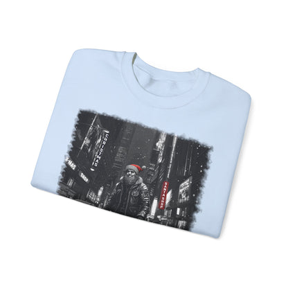 Santa in Big City Sweatshirt