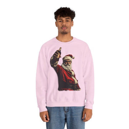 Santa with Whisky Sweatshirt