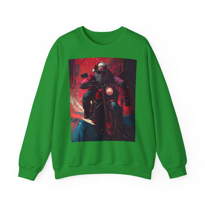 Santa Claus Motorcycle Sweatshirt