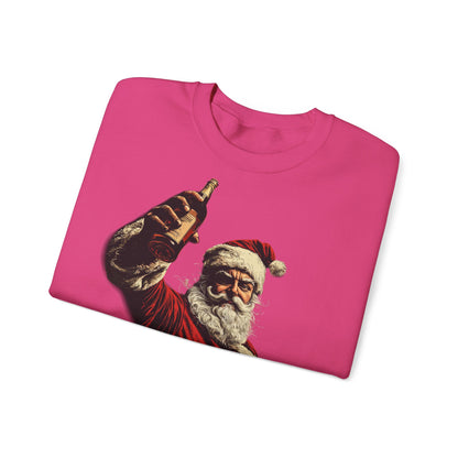 Santa with Whisky Sweatshirt