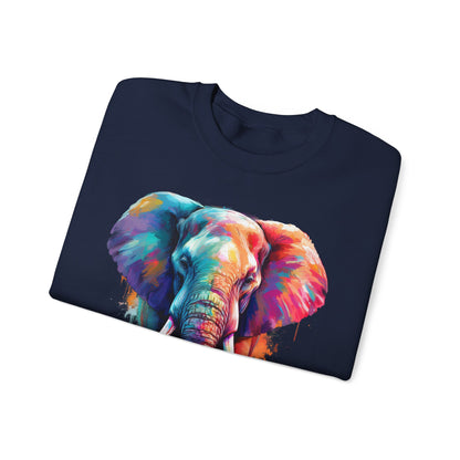 Elefant Kunst Design auf T-Shirts, Hoodies, Kissen und Tassen / Exotisches Tiermotiv für Tier- und Kunstliebhaber Fans T-Shirt / Geschenk