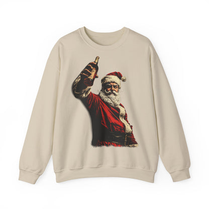 Santa with Whisky Sweatshirt