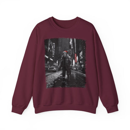 Santa in Big City Sweatshirt