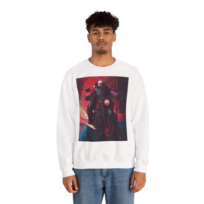 Santa Claus Motorcycle Sweatshirt