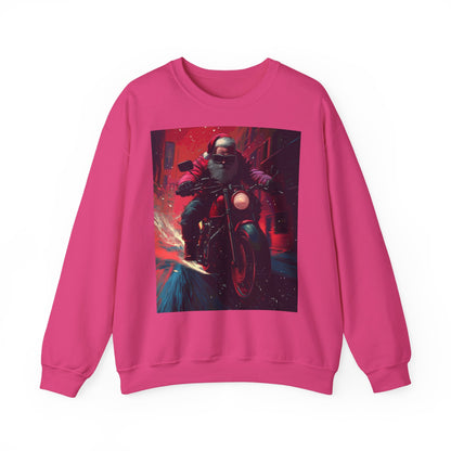 Santa Claus Motorcycle Sweatshirt