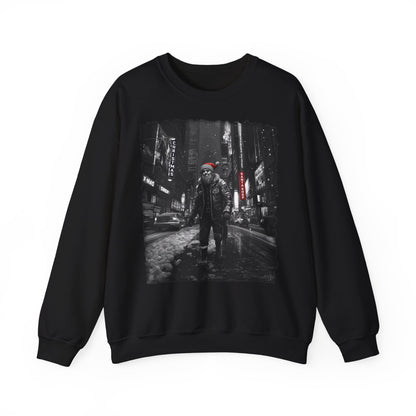 Santa in Big City Sweatshirt