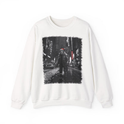 Santa in Big City Sweatshirt