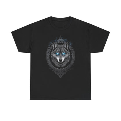 Wikinger Mystic Wolf T-Shirt / Walhalla Wolf Wölfe Odins Runen Nordischer Kompass Wikinger / Geschenk