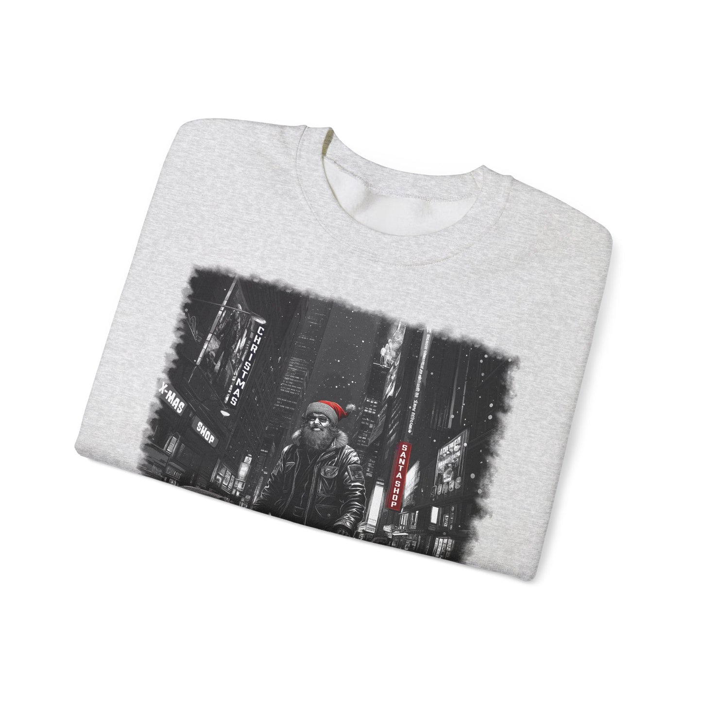 Santa in Big City Sweatshirt